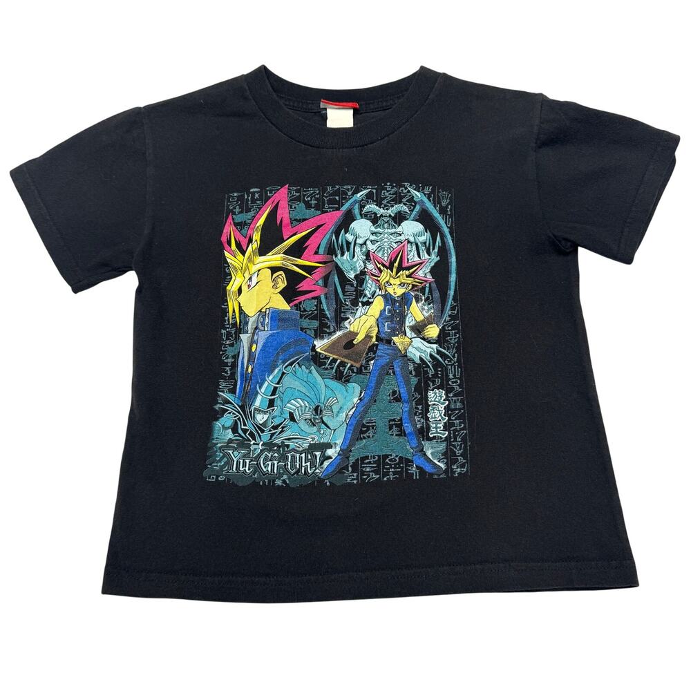 Vintage Yu-Gi-Oh Short Sleeve T Shirt 15x18 Manga Anime Cartoon